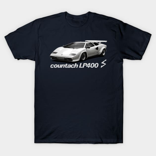 low body  Countach T-Shirt by retroracing